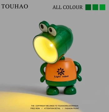 Top Home 'Let Big-Eyed Monster Night Light Accompany You in Boredom' Mini Desk Lamp Atmosphere Light Ornament Gift