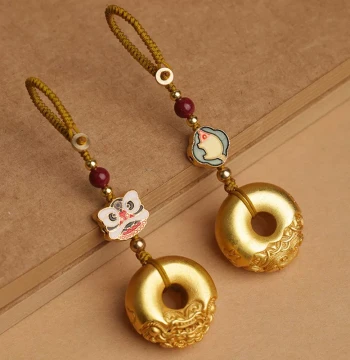 2026 Unique Creative Brass Pixiu Keychain - Car Key Pendant & Jewelry for Men and Women, Stylish Key Chain