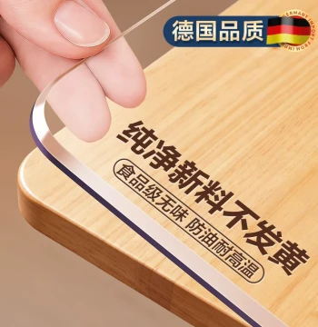 Eco-Friendly Odorless Transparent PVC Table Mat Waterproof Heat-Resistant Oil-Proof No-Wash Soft Glass Tea Table Pad Desktop Protector