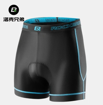 ROCKBROS Cycling Underwear Bicycle Shorts Mountain Road Bike Underwear Summer Sponge Padding Breathable Men's
