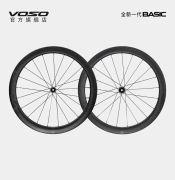 VOSO Wheelset 2026 Model BASIC Carbon Fiber Wheelset Road Bike Straight-Pull Flat Spokes High-Profile Bicycle Carbon Wheels