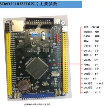STM32F103ZET6 Mini System Board STM32 Development Board STM32 Core Board STM32F103ZE