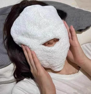One Towel Doubles Your Skincare Results! Used by Celebrities: Hot Compress Towel Facial Mask
