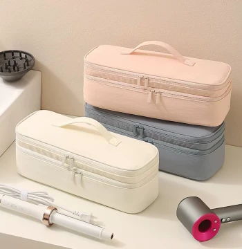 Household Hair Dryer Storage Bag, Travel Pouch for Hair Dryers and Curling Irons