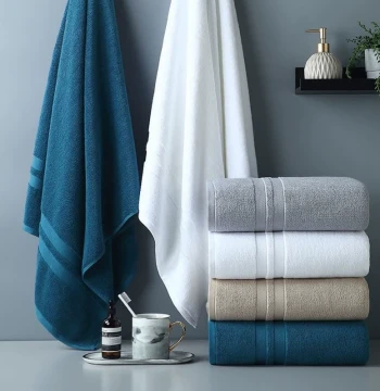 Absorbent Long-Staple Cotton Five-Star Hotel Thickened Extra-Large Bath Towel Xinjiang Pure Cotton Quick-Dry Oversized Home Use