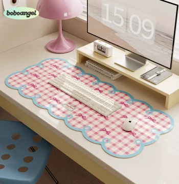 Dreamcatcher Notes Extra Large Mouse Pad for Girls, Computer Desk Mat, Gaming Leather Office Waterproof Desk Pad, Keyboard Pad