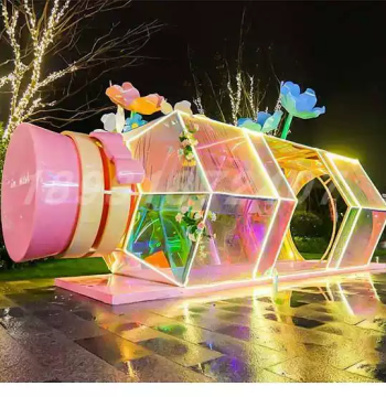 Creative Streetlight Atmosphere Light, Large Decorative Display Piece for Event Styling, Landscape Lighting for Photo Spots and Sculptural Installations