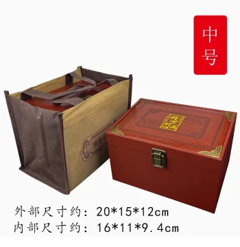 Premium Leather Jewelry Box for Gemstones, Jade, and Collectibles - Large Gift Packaging