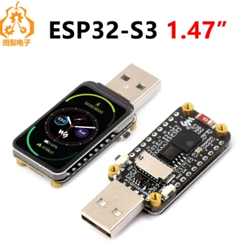 ESP32-S3 Development Board 1.47-inch LCD Display LVGL USB SD Card Slot
