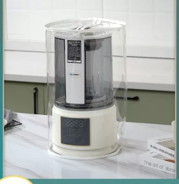 Transparent Waterproof and Oil-Proof Dust Cover Specifically for Baobao Wall-Breaking Soy Milk Maker