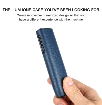 Protective Case for 8th Gen IQOS ILUMA ONE, IQOS Storage Box, Protective Shell, IQS 8th Gen All-in-One Leather Case