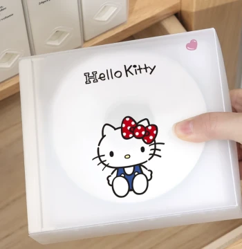 CD Case Dedicated Storage Album, DVD Car Disc Storage Box, Album Record Clip Protection and Storage Bag