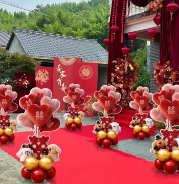 Wedding Welcome Signage - Rural Entrance Pillar Decorations and KT Board Pathway Markers for Ceremonies