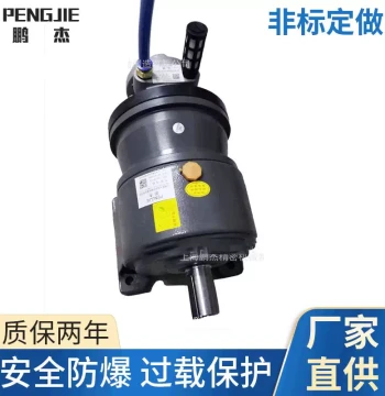 PJ6AM-CM Gear Reduction Pneumatic Motor, Vane Type, High Torque Low Speed, Customizable Air Motor