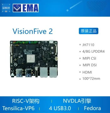 VisionFive 2 Development Board RISC-V StarFive Single Board Computer Seeed JH7110