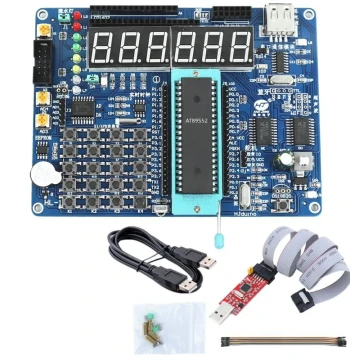 AT89S52 MCU Development Board Beginner Starter AT89S51/C51 MCU Learning Board Experiment Board