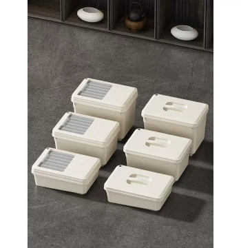 Tea Water Bucket, Flat Tea Tray Drainage Container, Small Size IQG Tea Disc Receptor, Waste Bin, Low Profile Tea Residue Barrel