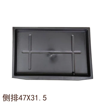 Drawer-Style Tea Tray with Water Collection and Drain Hose, Plastic Base for Tea Table, Kung Fu Tea Set Accessory, Leak-Proof Tray