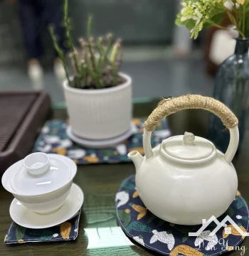 New Tea Mat Teacup Coaster Heavy Embroidery Cotton Linen Placemat Fabric Plant Decor Vase Pad Teapot Pad Bowl and Plate Mat