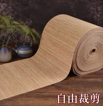 Bamboo Tea Mat, Cut-to-Size Bamboo Placemat, Coaster, Tea Curtain, Table Runner, Wall Decor