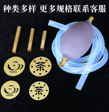 Brass Drainage Fittings for Tea Trays: Copper Sheets, Tubes, and Outlets for Root Carving Tables