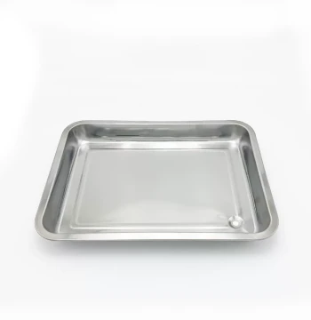 Tea Table Water Catchment Tray with Drainage Tea Tray, Stainless Steel Leak-Proof E-Tray, Embedded Tray for Coffee Table and Tea Table Leak-Proof Accessories