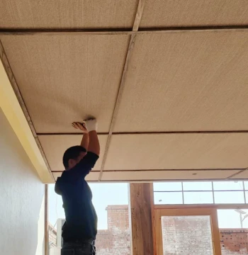 Japanese-Style Bamboo Woven Mat for Homestay, Teahouse, and Restaurant Ceiling, Tatami Renovation, Furniture Door Panels, and Background Decoration