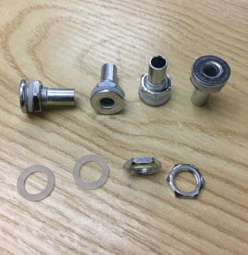 Tea Tray Drainage Screw Kit - Includes Fall-Through Fittings, Pipe Screws, Sealing Gaskets, and Base Screws