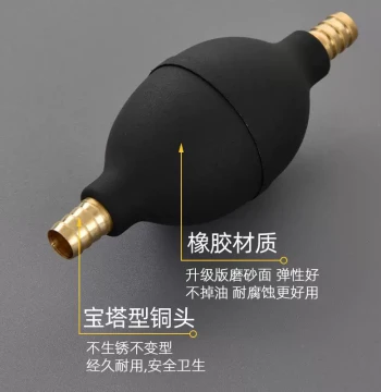 Large Diameter Tea Tray Drainage Pipe Bakelite Tea Table Downpipe Water Absorption Ball Hose Large Waste Water Pipe with Adapter Elbow