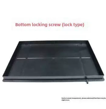 Tea Tray Drip Pan with Drainage, Drawer-Style Embedded Base, Plastic Accessories for Tea Tables