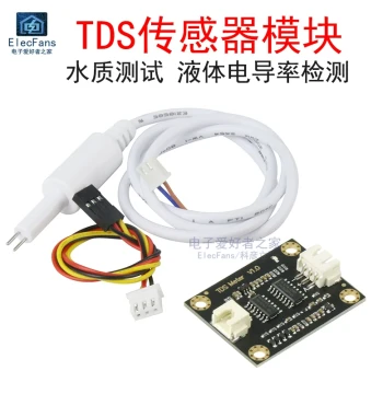 TDS Sensor Module for Analog Water Quality Testing and Liquid Conductivity Detection, MCU Development Board Accessory