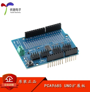 PCA9685 16-Channel 12-bit PWM Servo Driver Module Extension Board Controller - Compatible with R3 Board