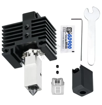 Huasu 3D Printer Upgrade 2.0 Bambu Lab X1/P1 Series Hotend Upgrade Accessories Hardened Steel Wear-Resistant Nozzle