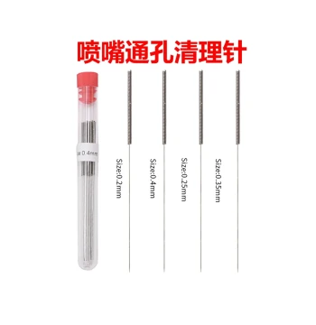 Nozzle Cleaning Needle Stainless Steel Pin for Clearing Clogged Extruder Heads, 3D Printer Accessories
