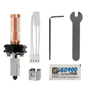 Flashforge AD5M Hotend Extruder Upgrade - Bamboo-Style Integrated Quick-Release Detachable Nozzle 3D Printer Accessory