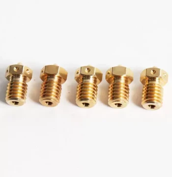 .0 Items 3D Printer 4 High o4prV5 Nozzle Quality u Pack i32. Nozzle Hotend rona Brass s