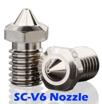 Mellow NF-V6 Copper Nozzle 3D Printer E3DV6 Extruder Hotend Nozzle for Voron Prusa