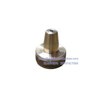 High-Pressure Washer Car Cleaning Gun Nozzle with Integrated Nut, Copper Nozzle, Orifice Sizes 2.5mm and 1.2mm