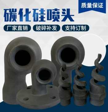 Silicon Carbide Spiral Nozzle, Vortex Whirlwind Spray Tower Atomizing Dust Removal Head with External Thread – Manufacturer Direct