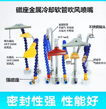 Factory Direct Stainless Steel Two-Fluid Air Atomizing Nozzle JBC, Water-Air Mixing Spray Head