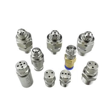 304 Stainless Steel Multi-Hole Air Blow Nozzle, Pinhole Jet Nozzle with 6 or 8 Holes for Cleaning, Blowing, Cooling, and Steam
