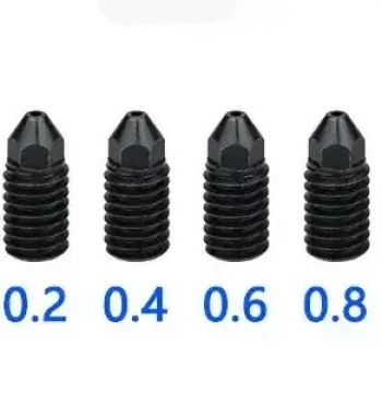 Huasu H2D/H2S/A1/A1 min Series High-Quality Hardened Steel Nozzles