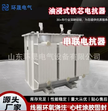 Power Capacitor 35kV/10kV Oil-Immersed Iron-Core Shunt Reactor, In Stock, High-Voltage Reactive Power Compensation