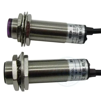 M18 Laser Through-Beam Sensor E3F-30C1 Infrared Proximity Photoelectric Switch 30m Visible Light