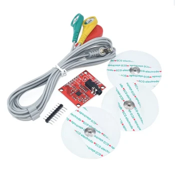 [Maxim AD8232 ECG Sensor Module Pulse Heart Rate Monitor Signal Acquisition Kit