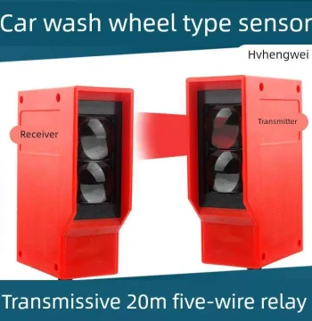 Car Wash Machine Infrared Through-Beam Photoelectric Switch E3K100-20M/L, Long-Range 20M Human Body Induction Sensor