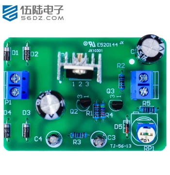 Transistor Series Regulated Power Supply Electronics Training Circuit Board Assembly and Soldering Kit TJ-56-13