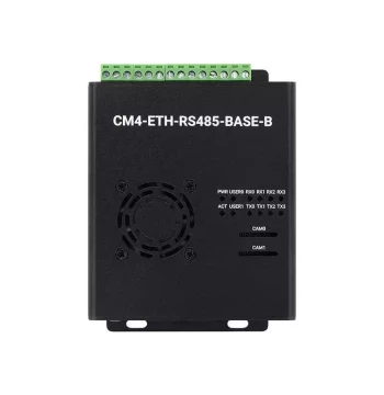 Waveshare Raspberry Pi CM4 Quad RS485 Expansion Board, Isolated, Dual Ethernet Ports, HDMI Interface