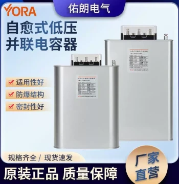 Zhejiang Youlang Capacitor BSMJ0.45/0.25 Three-Phase Self-Healing Low-Voltage Parallel Power Compensator 450V
