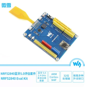 Waveshare nRF52840 Bluetooth 5.0 Development Board Low-Power Evaluation Kit Compatible with Raspberry Pi Expansion Board